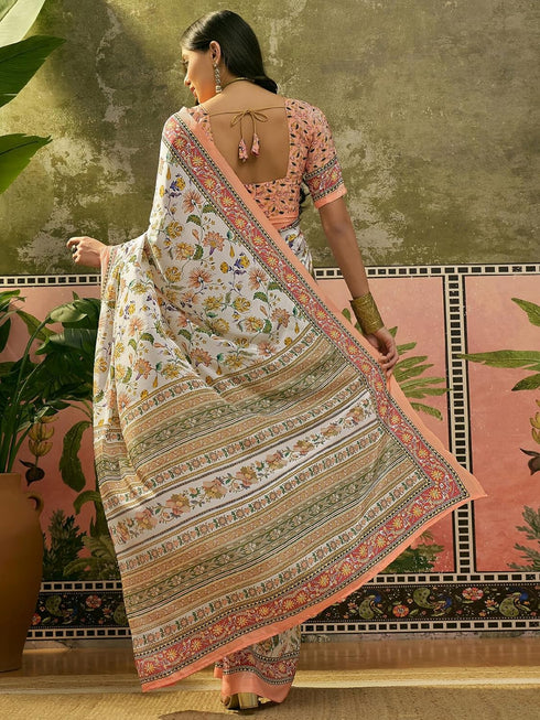 Vasthrlay Printed Baby Saree