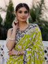 Vasthrlay Womens Printed Unstitched Beige Saree