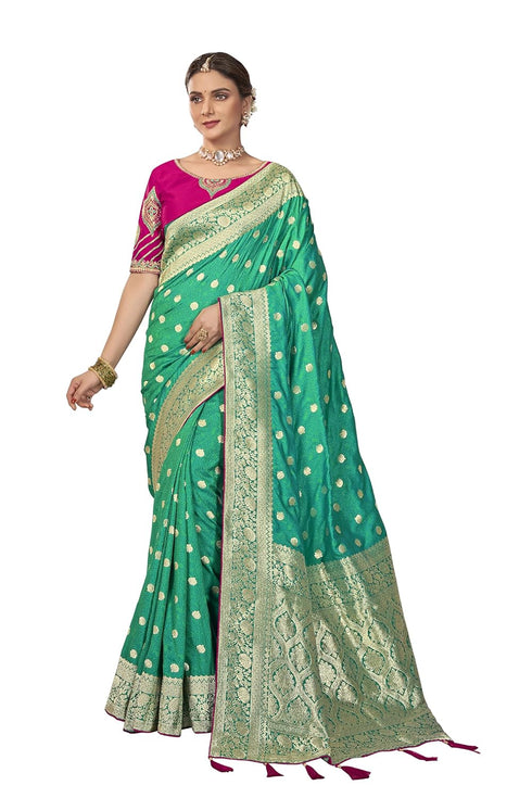 Vasthrlay Banarasi Embroidery Blouse Piece Mn1900