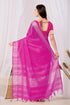 Vasthrlay Unstitched Double Line Orange Free Ethnic Wear