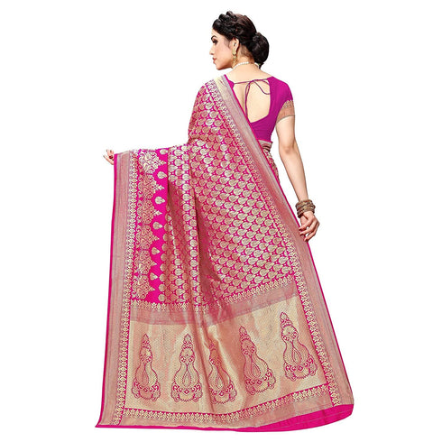 Vasthrlay Banarasi Kanjivaram Material Ethnic Wear