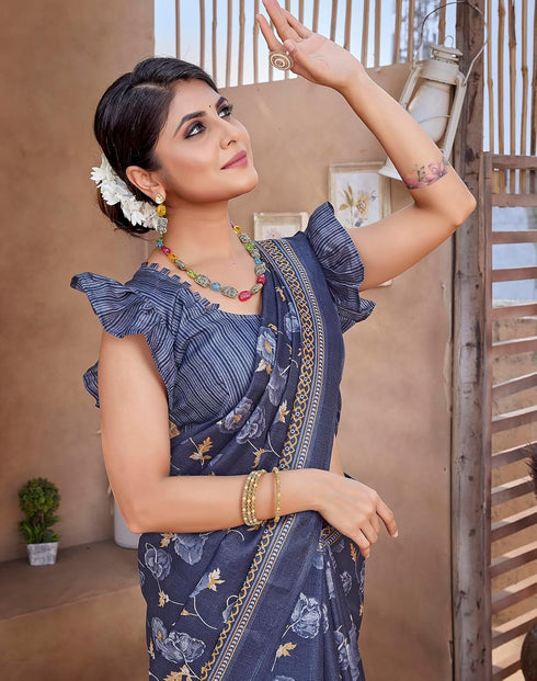 Vasthrlay Printed Material Coloured Az Ys Gulzar Ethnic Wear