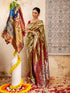 Vasthrlay Weaving Paithani Unstitched Maroon Saree
