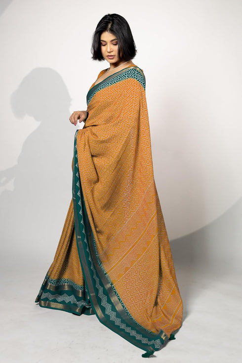 Vasthrlay Fashion Bandhani Printed Ethnic Wear