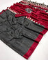 Vasthrlay Ajrakh Saree Crepe