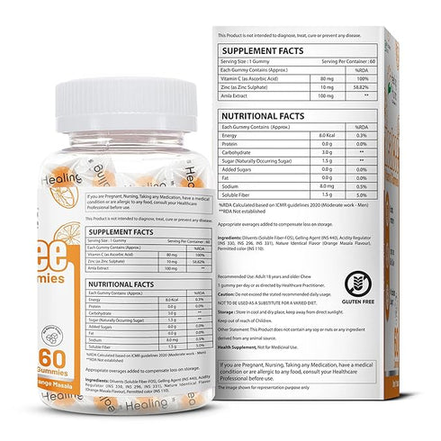 Healing Pharma Healcee Vitamin C Gummies
