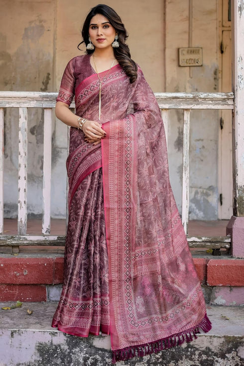 Vasthrlay Cotton Unstitched Blouse Ethnic Wear