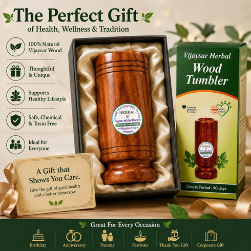Divarth Premium Vijaysar Wood Glass 100ML
