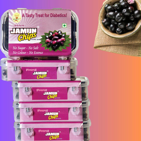 Meghsons Herbal Homemade Jamun Chips 80g