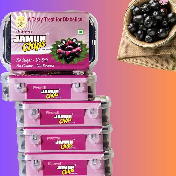 Jamun Chips Natural Diabitic Care PUSHMYCART