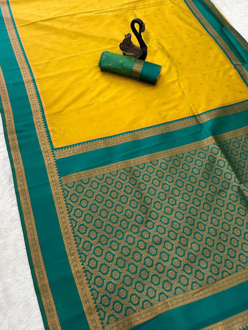 Vasthrlay Banarasi Soft Saree