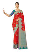 Vasthrlay Banarasi Rich Redfirozi Ethnic Wear