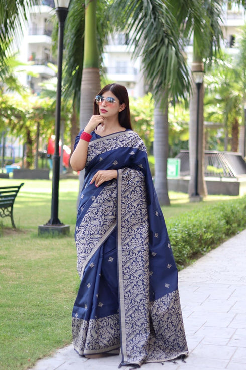 Vasthrlay Tussar Handloom Saree
