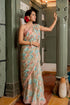 Vasthrlay Fashion Georgette Dark Multicolor Ethnic Wear