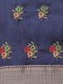 Vasthrlay Colourful Embroidery Saree