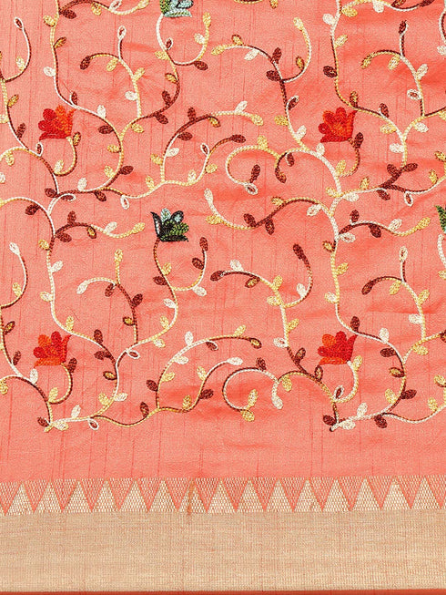 Vasthrlay Embroidered Saree
