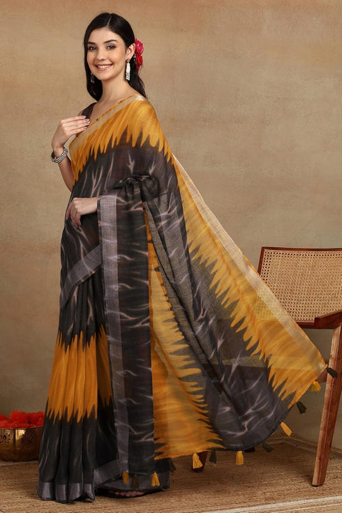 Vasthrlay Fashion Cotton Printed Dusty Ethnic Wear