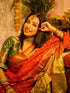 Vasthrlay Green Banarasi Saree