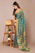 Vasthrlay Fashion Chiffon Printed Navy Ethnic Wear