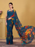 Vasthrlay Georgette Printed Saree
