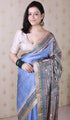 Vasthrlay Printed Unstitched Lavender Ethnic Wear