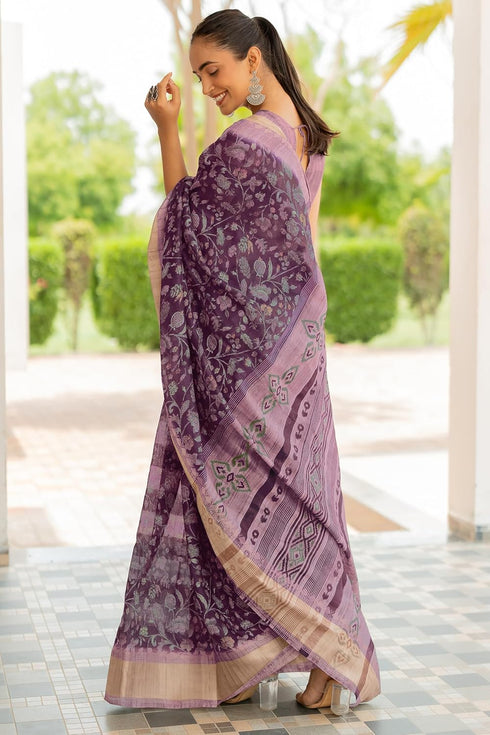 Vasthrlay Fashion Kalamkari Printed Ethnic Wear