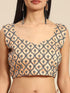 Vasthrlay Crushed Polycotton Unstitched Rust Ethnic Wear