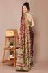 Vasthrlay Fashion Chiffon Printed Navy Ethnic Wear