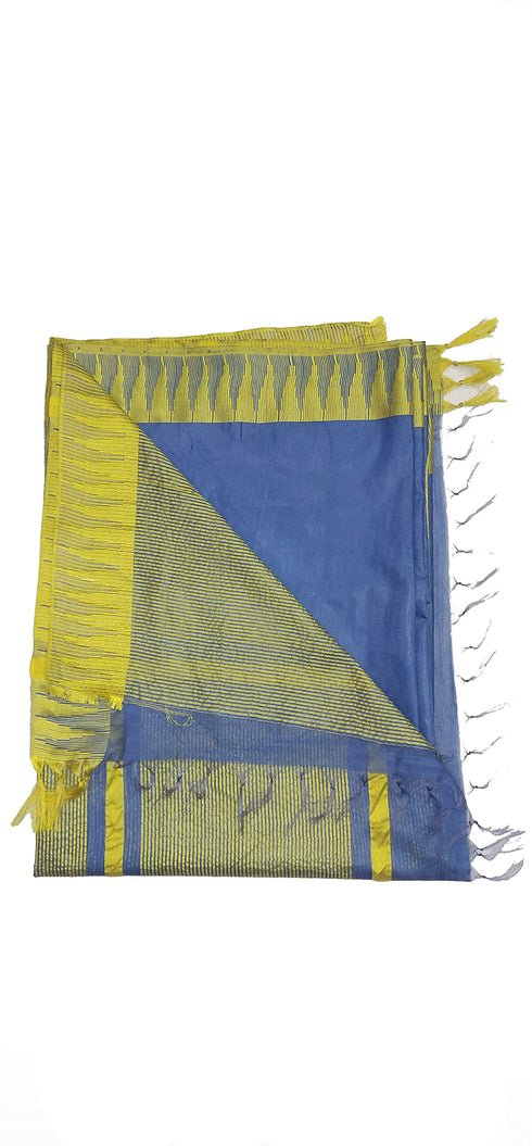 Vasthrlay Handloom Krafted Saree Blouse Attached
