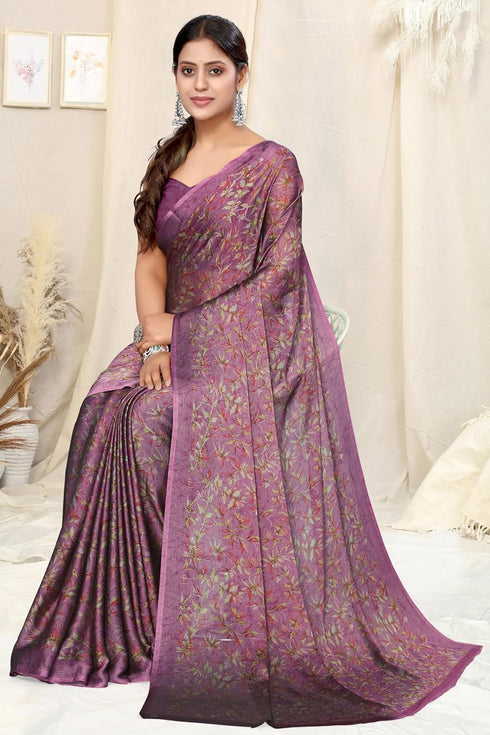Vasthrlay Fashion Chiffon Printed Ethnic Wear