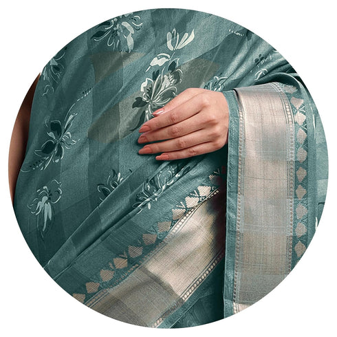 Vasthrlay Fashion Kalamkari Printed Ethnic Wear