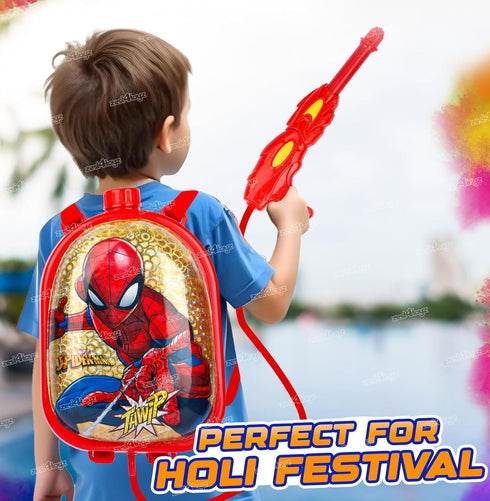 Spider Man Holi Pichkari Water Gun for Kids