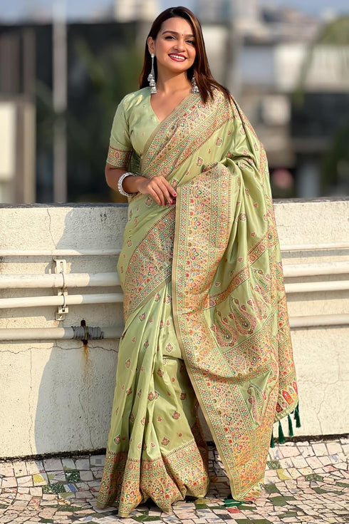 Vasthrlay Kanjivaram Unstitched Blouse Ethnic Wear
