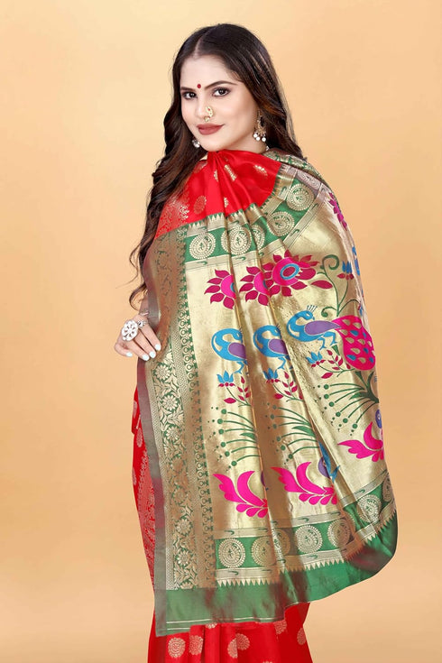 Vasthrlay Banarasi Paithani Kanjivaram Collections Ethnic Wear