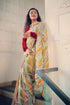 Vasthrlay Fashion Chiffon Printed Red Ethnic Wear