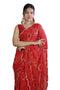 Vasthrlay Sourbh Georgette Plastic Turquoise Ethnic Wear