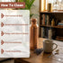 Pure Copper Water Bottle-1 Litre