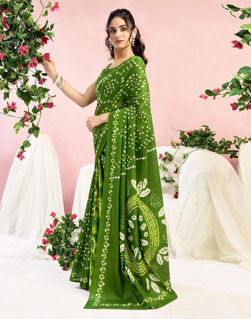 Vasthrlay Womens Printed Unstitched Wine Saree