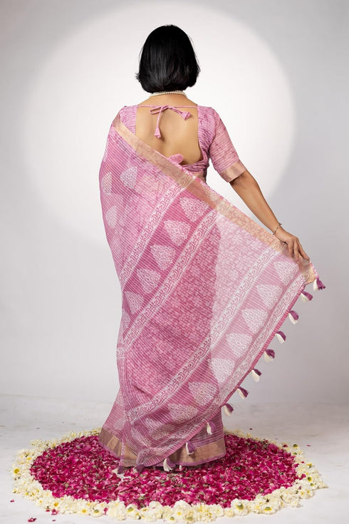 Vasthrlay Fashion Printed Mustard Ethnic Wear