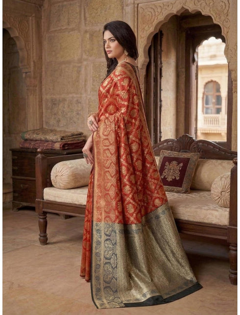 Vasthrlay Banarasi Unstiched Ethnic Wear