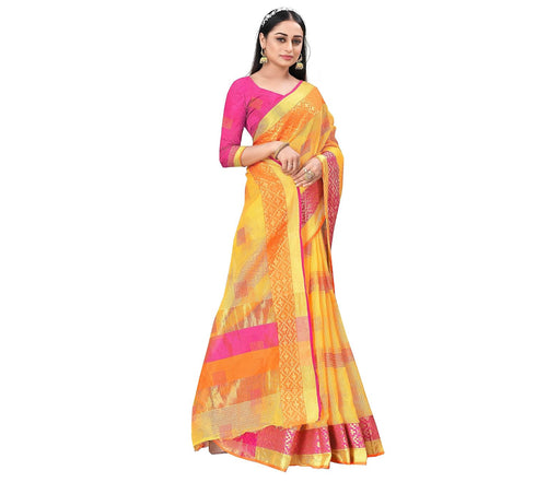 Vasthrlay Embroidered Cotton Unstitched Ethnic Wear