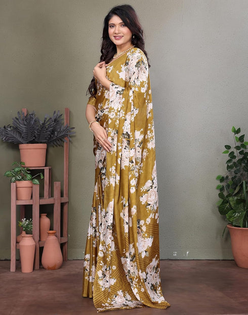 Vasthrlay Printed Material Az Ys Zehra Ethnic Wear