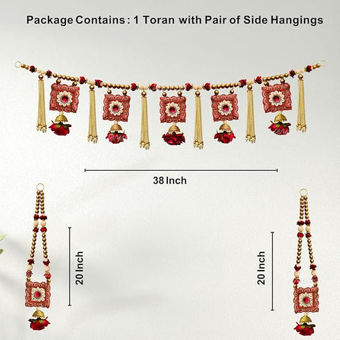 Divyakosh Temple Decoration Items,Toran For Home Door Decoration