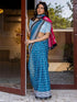Vasthrlay Womens Printed Unstitched Multicolor Saree