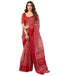 Vasthrlay Womens Printed Unstitched Green Saree