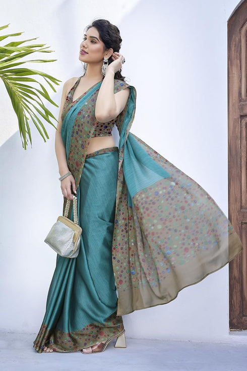 Vasthrlay Fashion Chiffon Printed Ethnic Wear