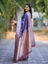 Vasthrlay Kanjivaram Handloom Golden Ethnic Wear