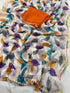 Vasthrlay Chiffon Unstitched Saree