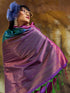 Vasthrlay Striped Tassels Unstitched Designer Ethnic Wear