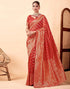 Vasthrlay Banarasi Unstitched Saree